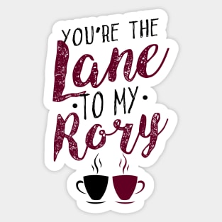 You're the Lane to my Rory Sticker